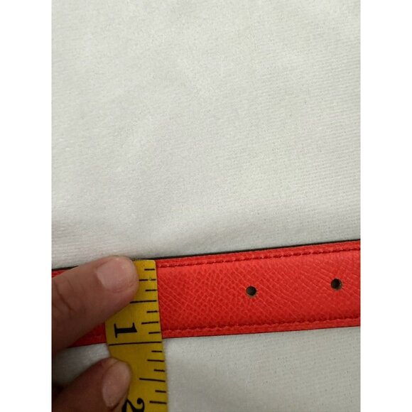 Hermes Women\'s Constance Belt Reversible Orange / Rose Jaipur 36cm main image 8